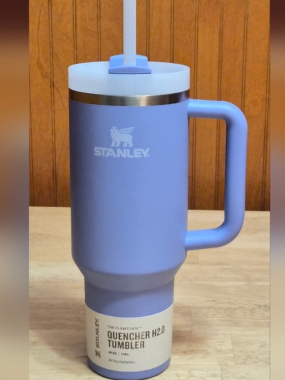 NWT: Stanley 40 oz Quencher H2.0 FlowState Tumbler - Iris Light Purple